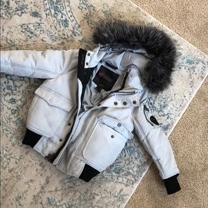 Pajar winter coat, removable fur, super warm